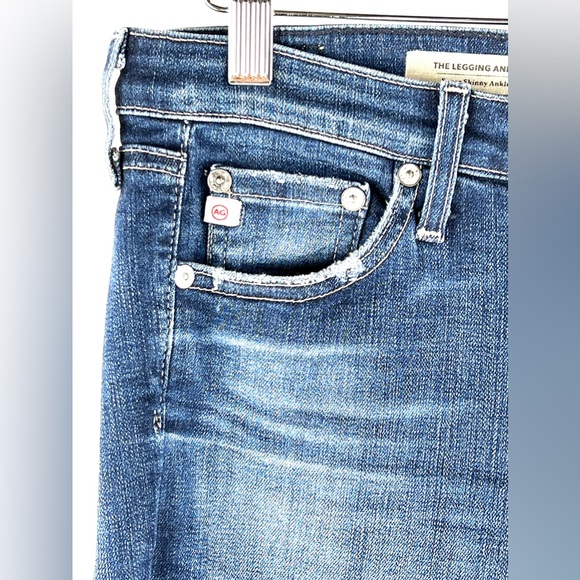 AG Adriano Goldschmied The Legging Ankle 11 Years Swap Meet Skinny Jeans - Picture 5 of 14